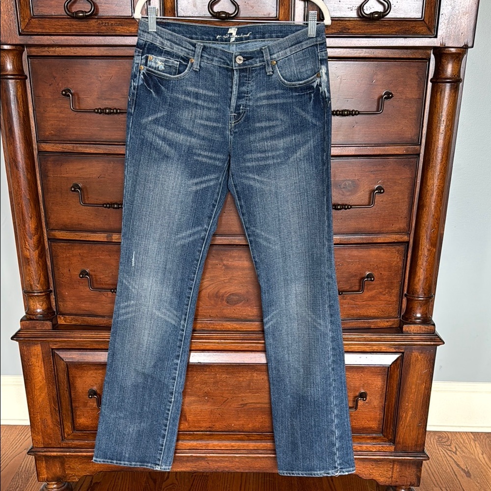 7 for All Mankind Boy Cut Jeans in GUC